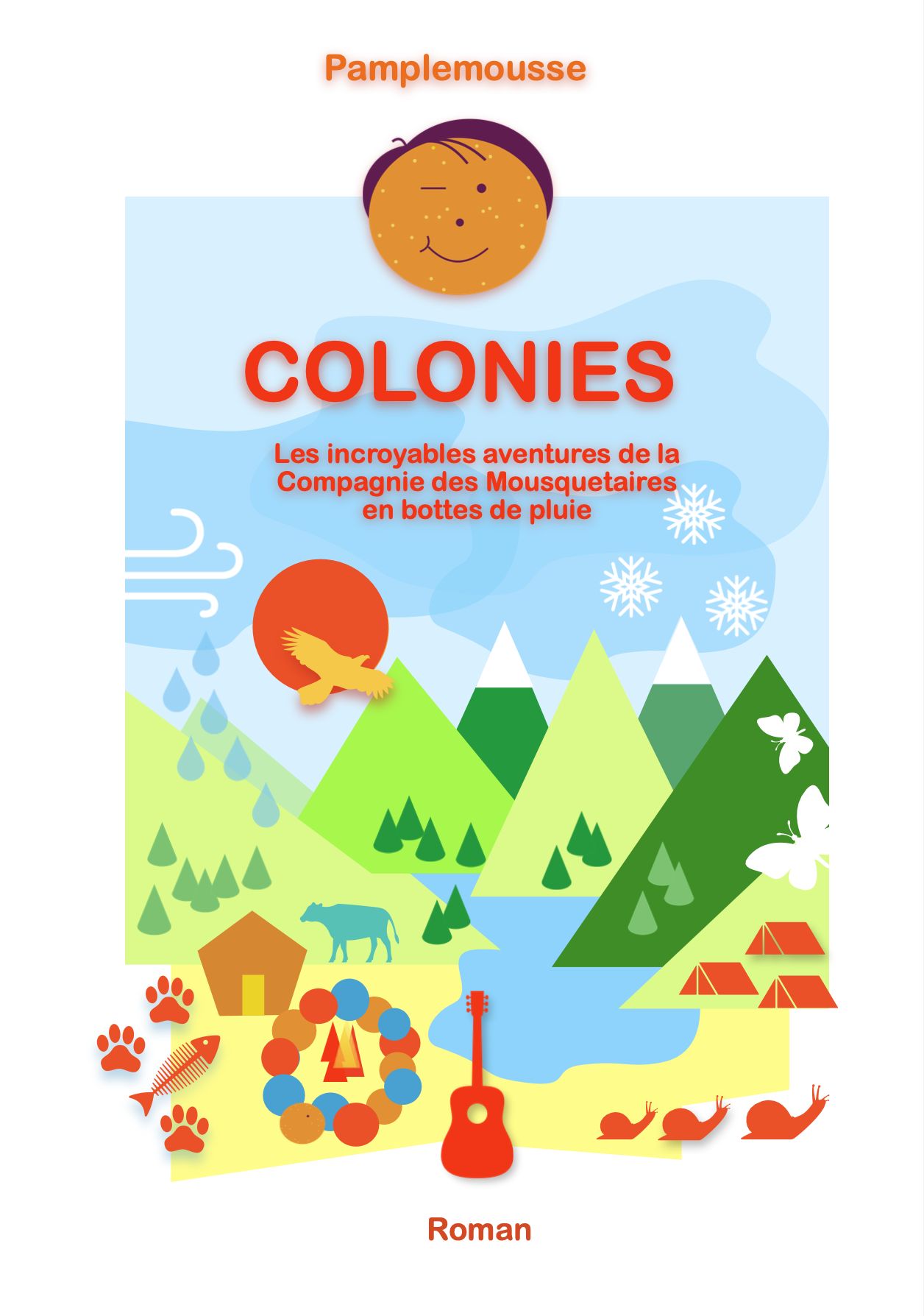 Couverture du mini-roman Colonies